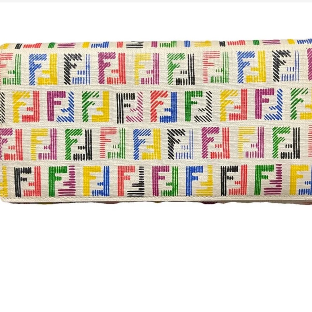Fendi Multicolor Leather Wallet